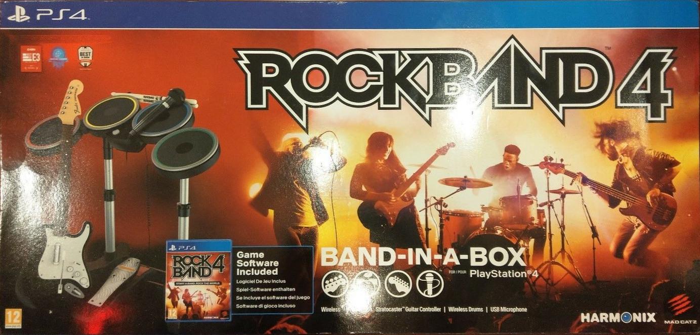 Rock Band 4 [Band-in-a-Box Bundle] - PAL Playstation 4 [Import]