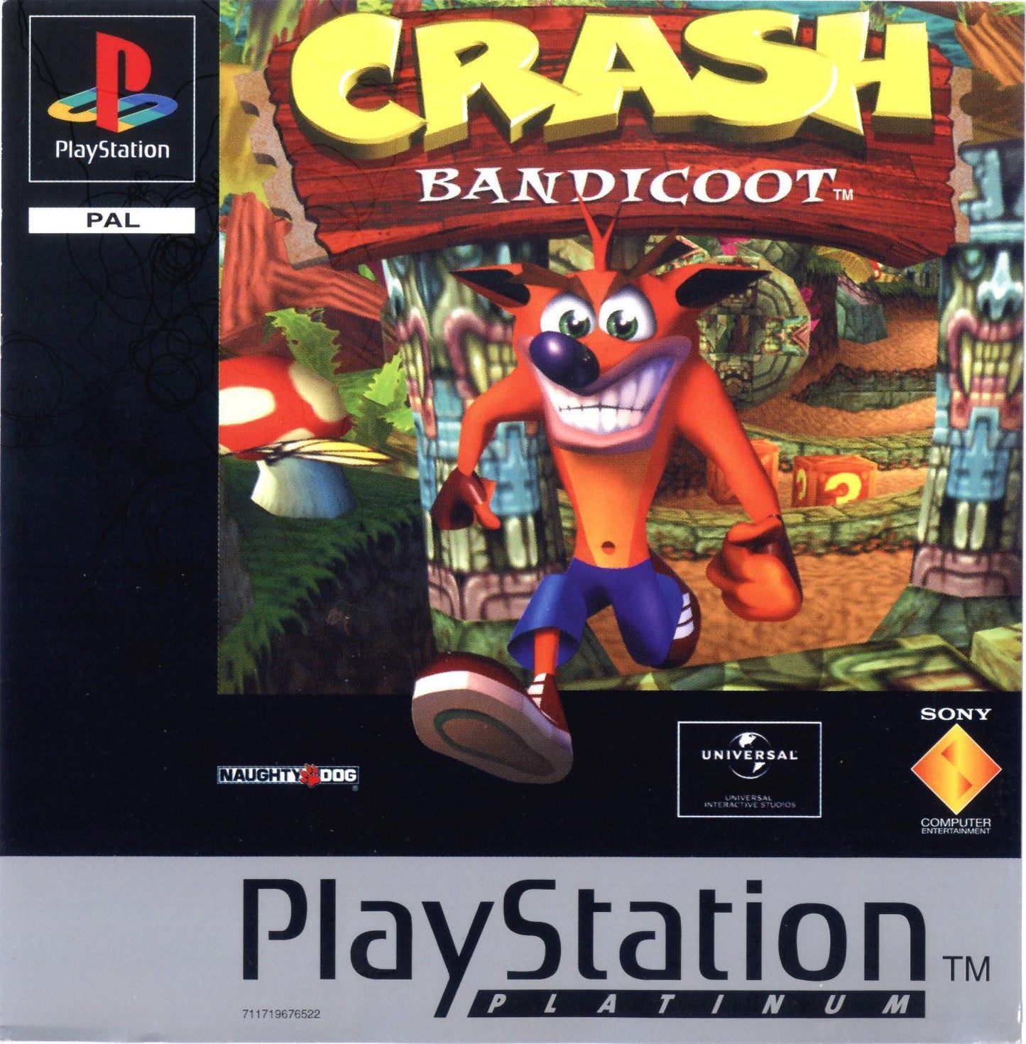 Crash Bandicoot [Platinum] - PAL Playstation [Import]
