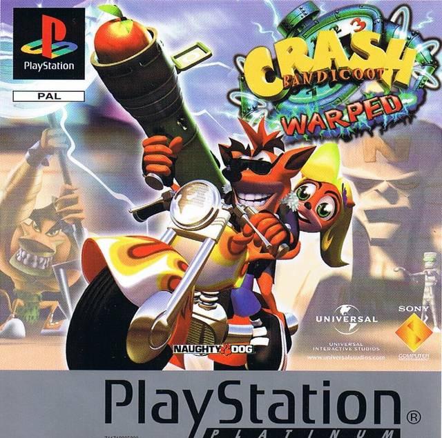 Crash Bandicoot 3 Warped [Platinum] - PAL Playstation [Import]