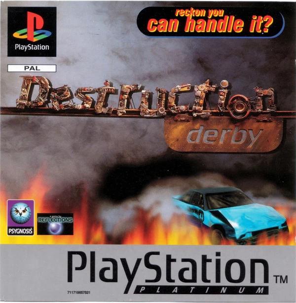 Destruction Derby [Platinum] - PAL Playstation [Import]