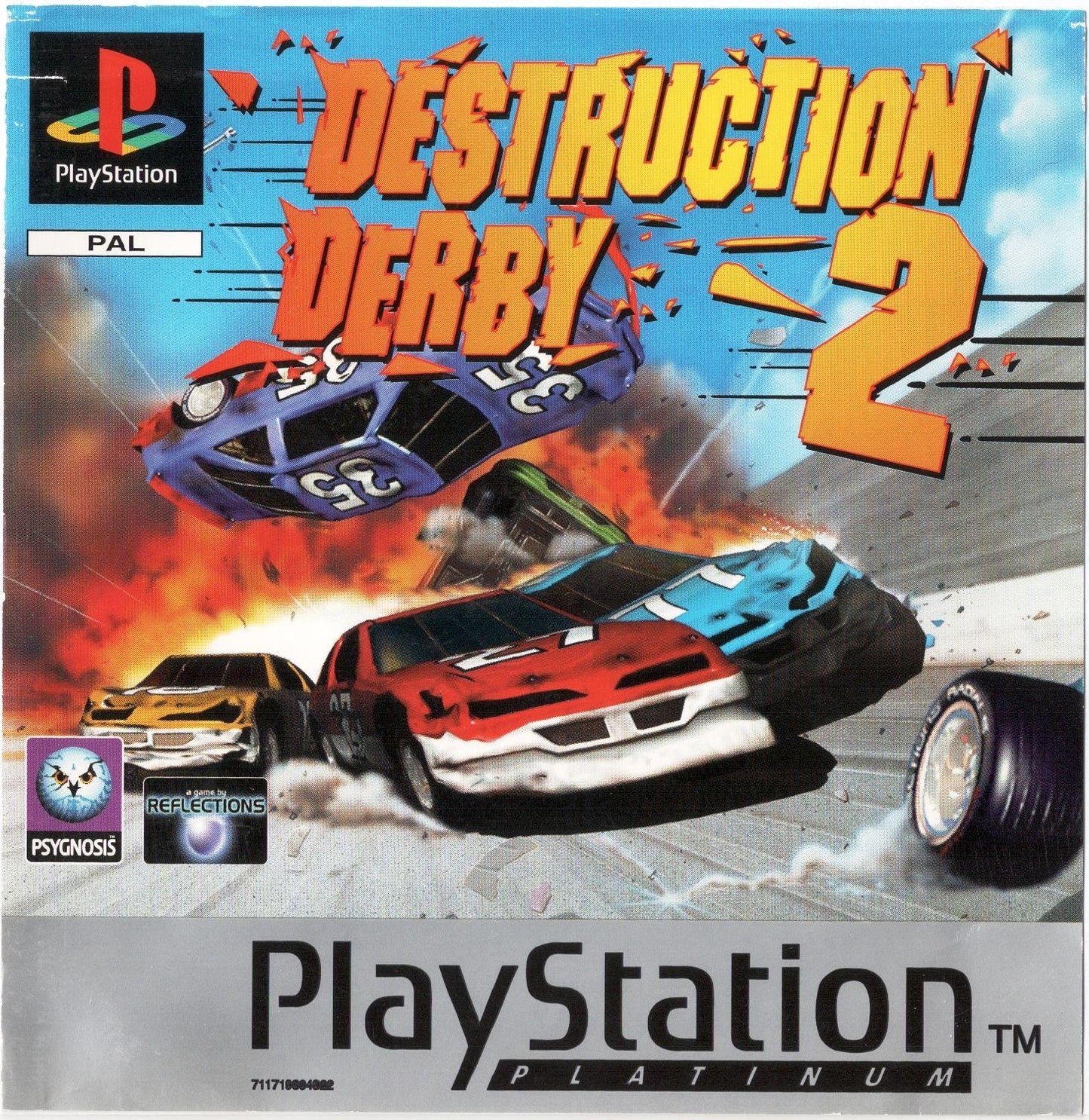 Destruction Derby 2 [Platinum] - PlayStation