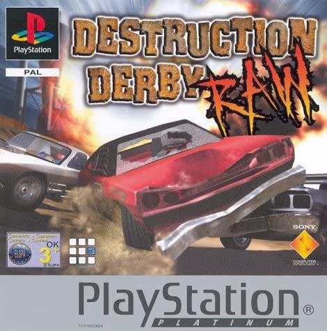 Destruction Derby Raw [Platinum] - PAL Playstation [Import]