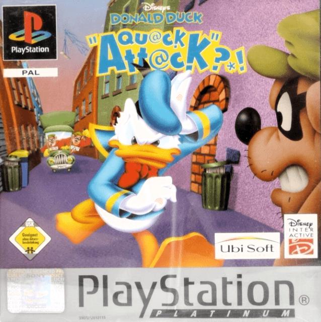 Donald Duck Quack Attack [Platinum] - PAL Playstation [Import]