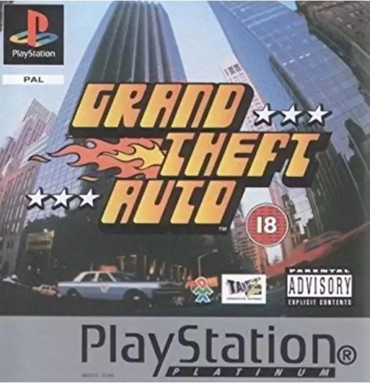 Grand Theft Auto [Platinum] - PAL Playstation [Import]