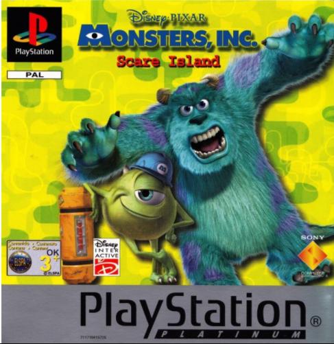 Monsters Inc [Platinum] - PAL Playstation [Import]