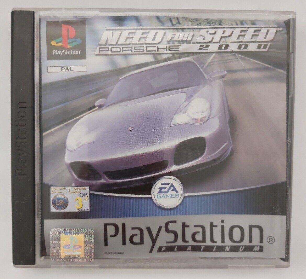 Need For Speed Porsche 2000 [Platinum] - PAL Playstation [Import]