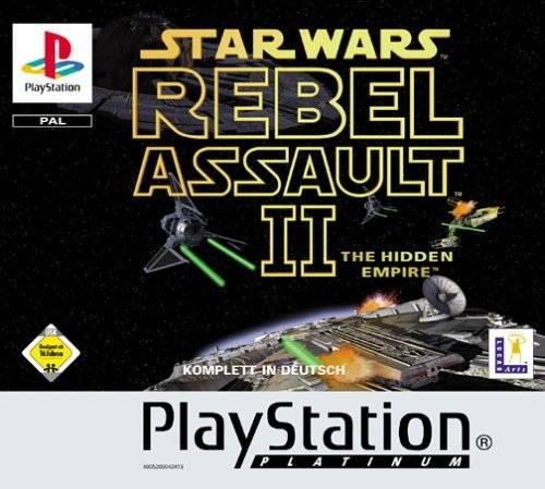 Star Wars Rebel Assault II The Hidden Empire [Platinum] - PAL Playstation [Import]