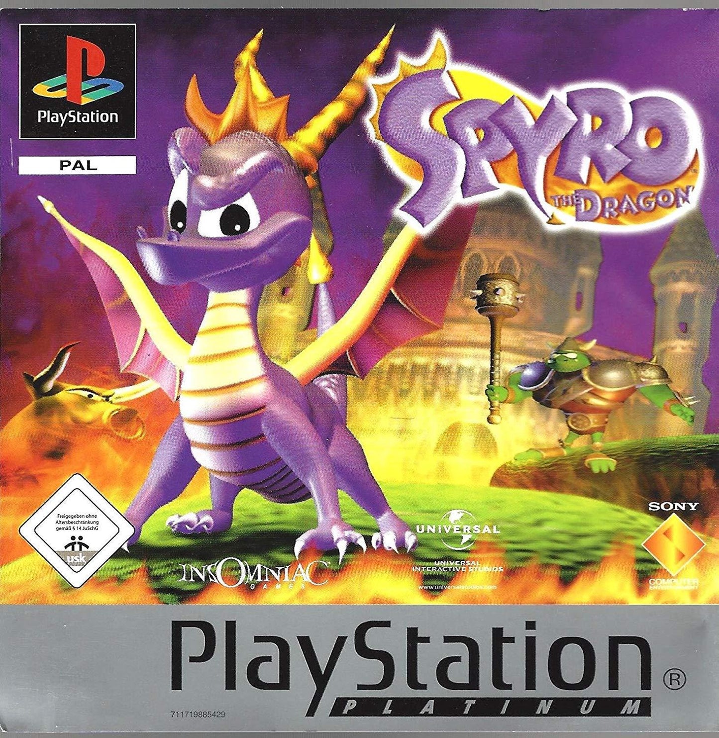 Spyro the Dragon [Platinum] - PlayStation