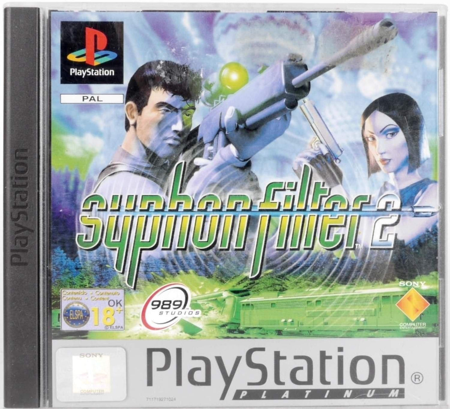 Syphon Filter 2 [Platinum] - PAL Playstation [Import]