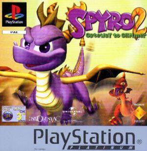 Spyro 2 Gateway to Glimmer [Platinum] - PAL Playstation [Import]