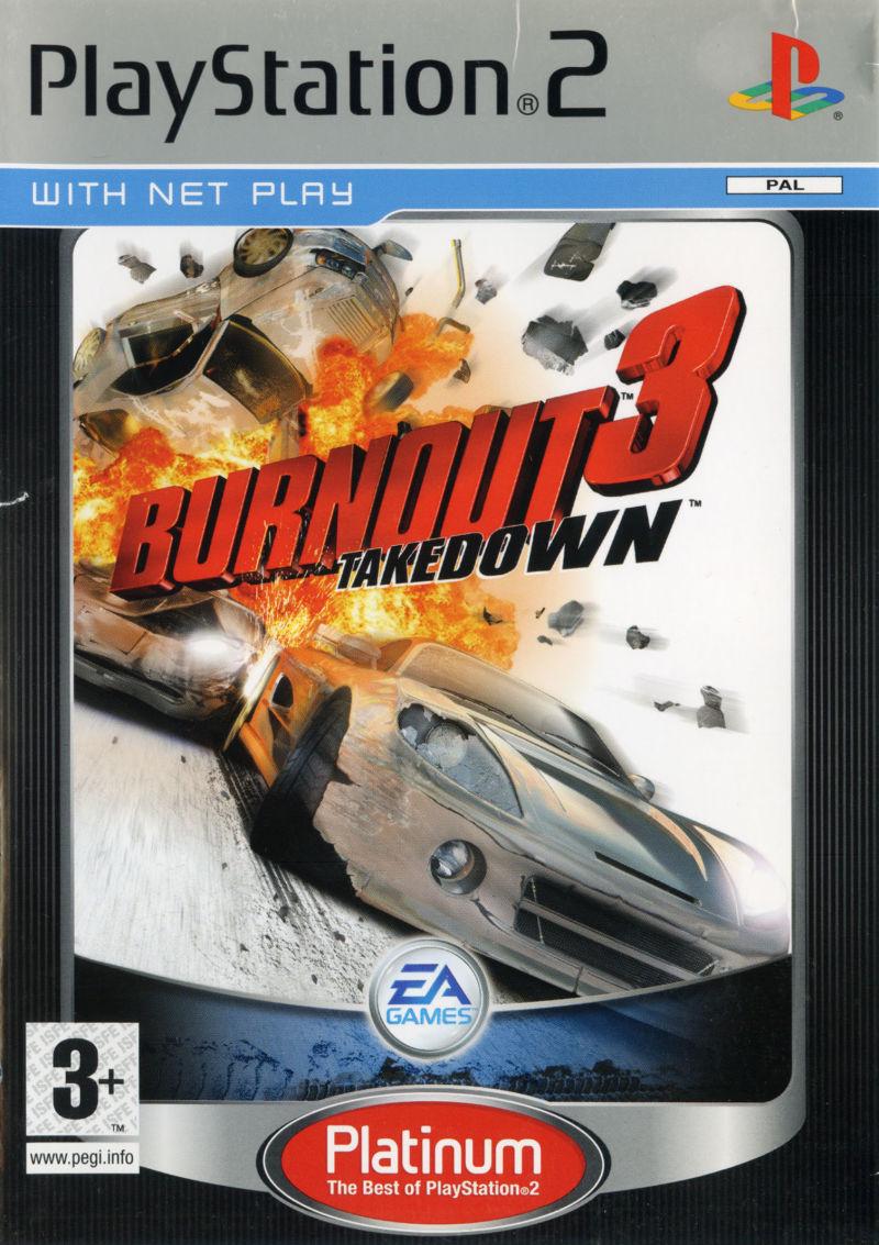 Burnout 3 Takedown [Platinum] - PAL Playstation 2 [Import]
