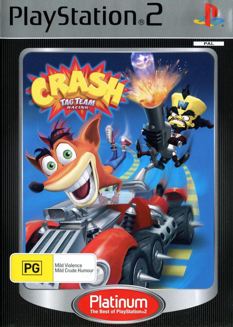 Crash Tag Team Racing [Platinum] - PAL Playstation 2 [Import]