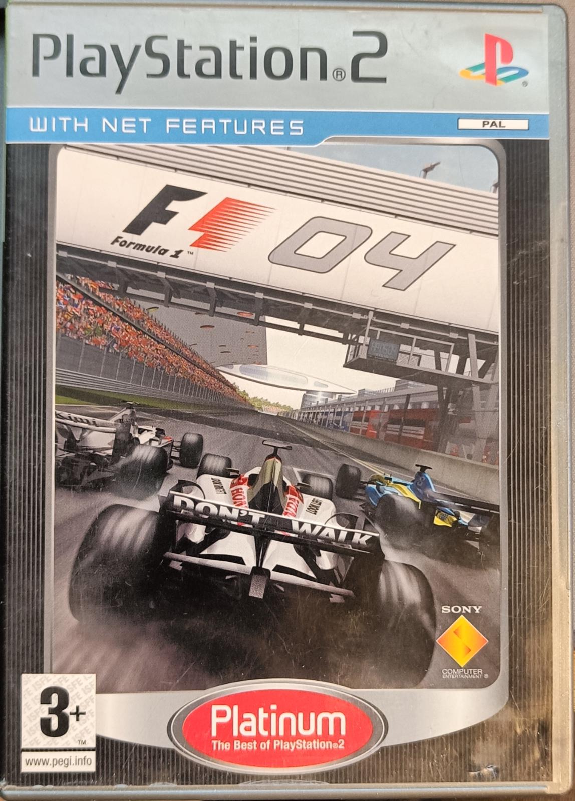 Formula One 2004 [Platinum] - PAL Playstation 2 [Import]