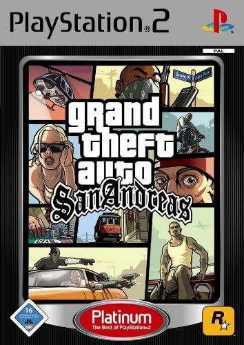 Grand Theft Auto: San Andreas [Platinum] - PAL Playstation 2 [Import]