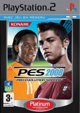 Pro Evolution Soccer 2008 [Platinum] - PAL Playstation 2 [Import]