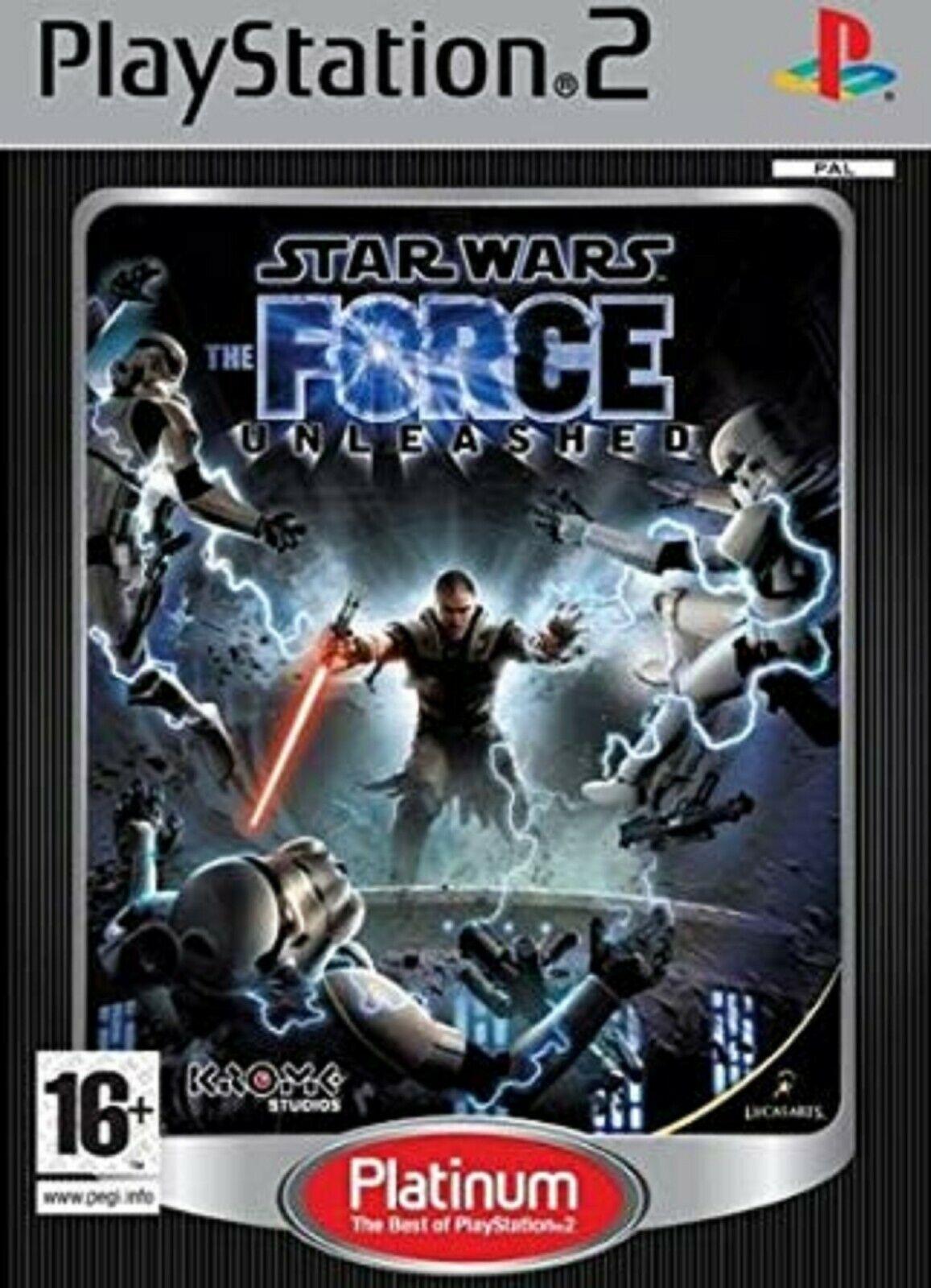 Star Wars: The Force Unleashed [Platinum] - PAL Playstation 2 [Import]