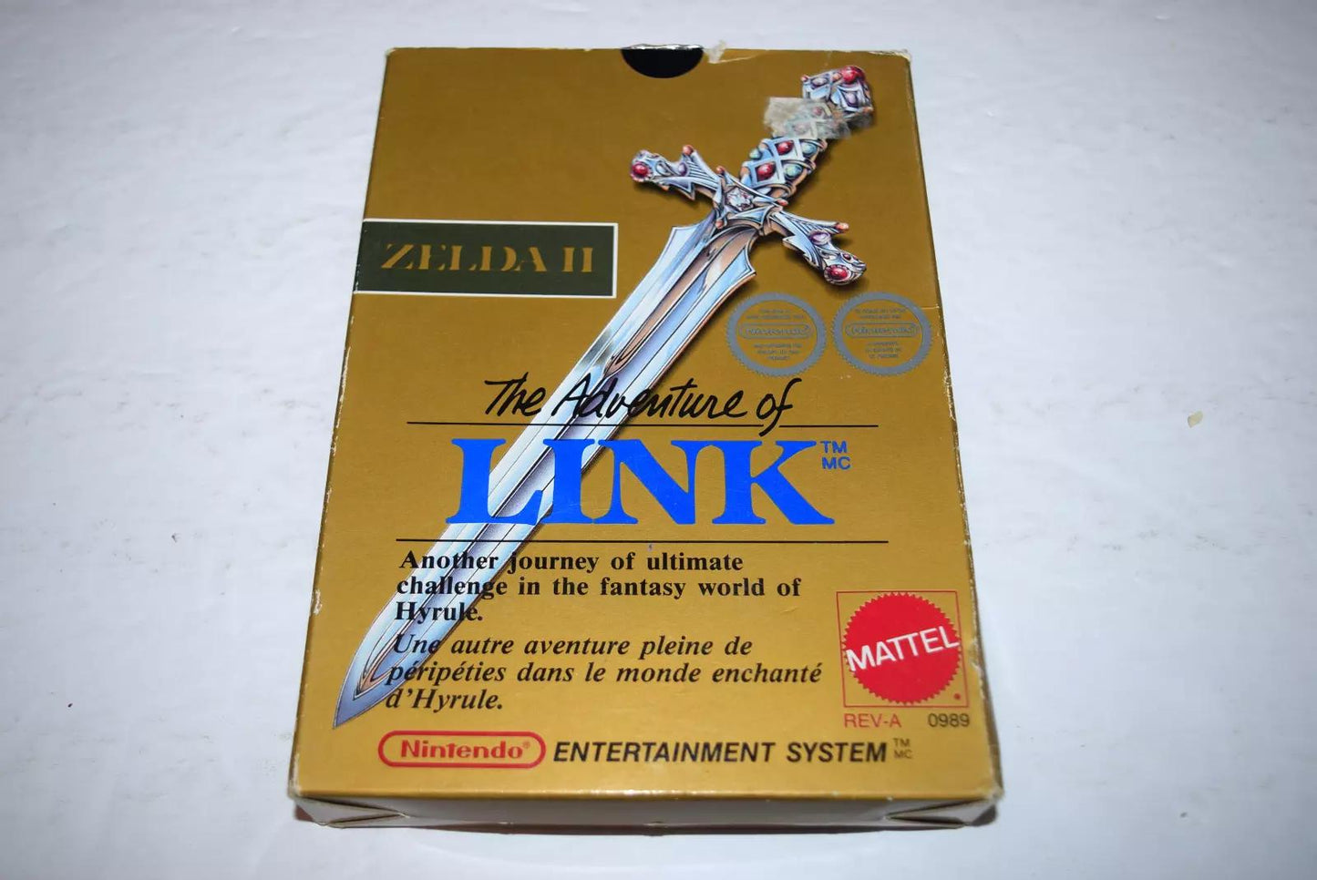 Zelda II The Adventures Of Link [Mattel] - NES