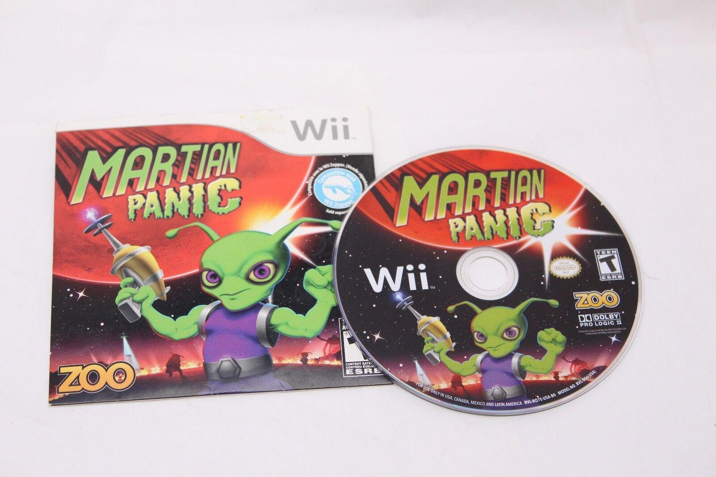 Martian Panic [Cardboard Sleeve] - Wii