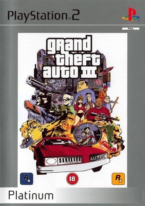 Grand Theft Auto III [Platinum] - PAL Playstation 2 [Import]