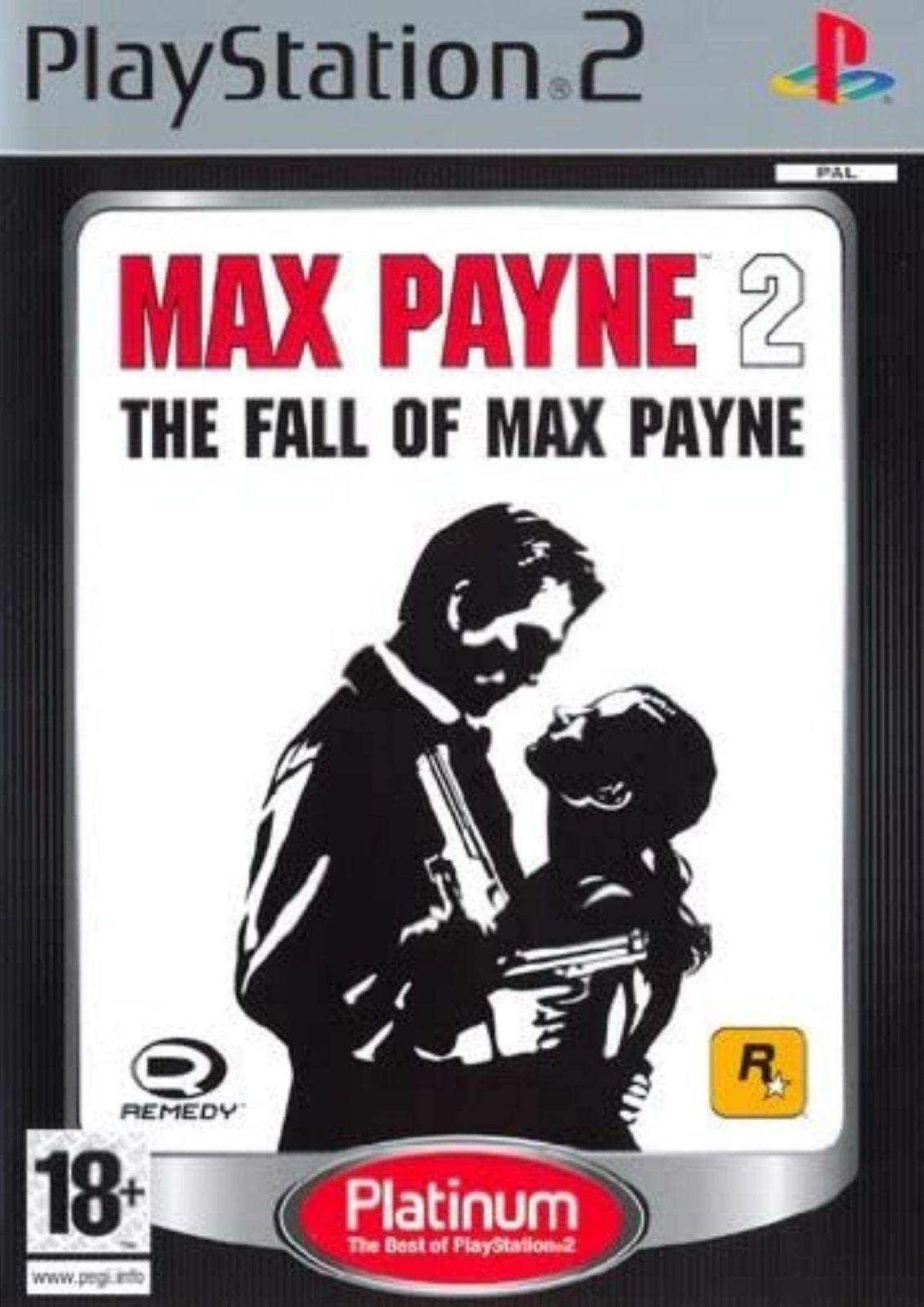 Max Payne 2 Fall of Max Payne [Platinum] - PAL Playstation 2 [Import]