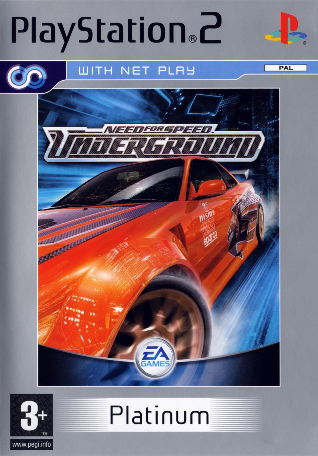 Need for Speed Underground [Platinum] - PlayStation
