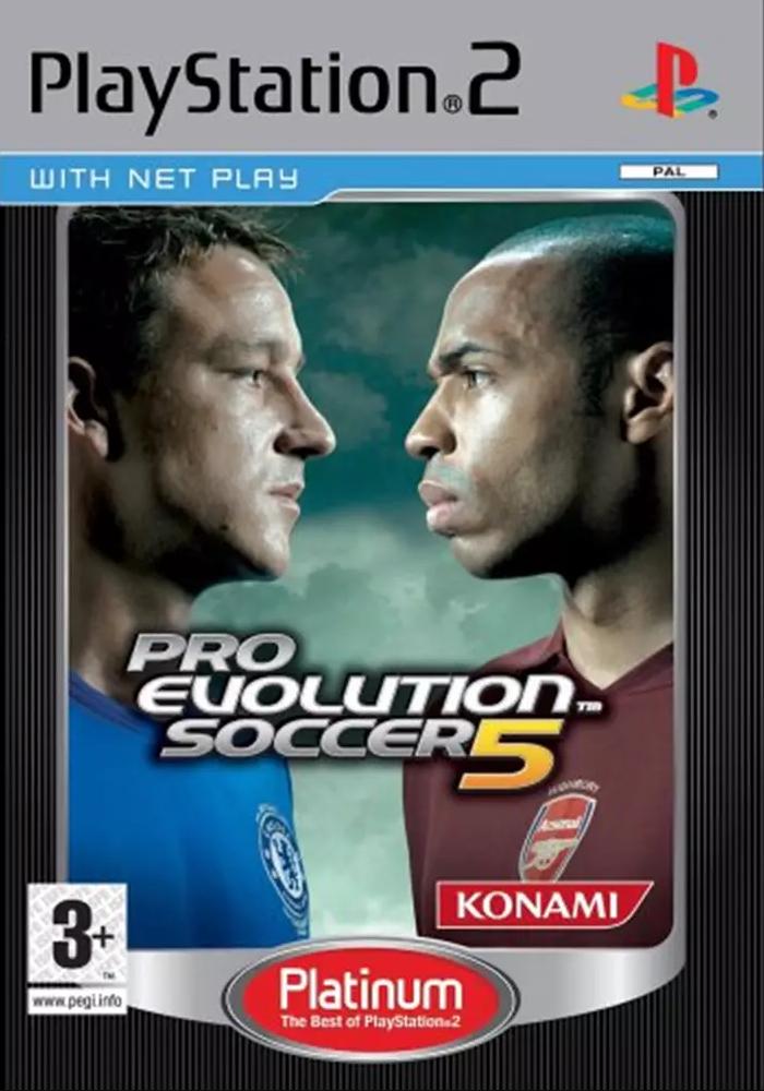 Pro Evolution Soccer 5 [Platinum] - PAL Playstation 2 [Import]