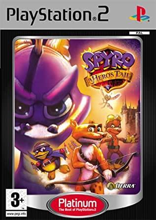Spyro A Hero's Tail [Platinum] - PAL Playstation 2 [Import]