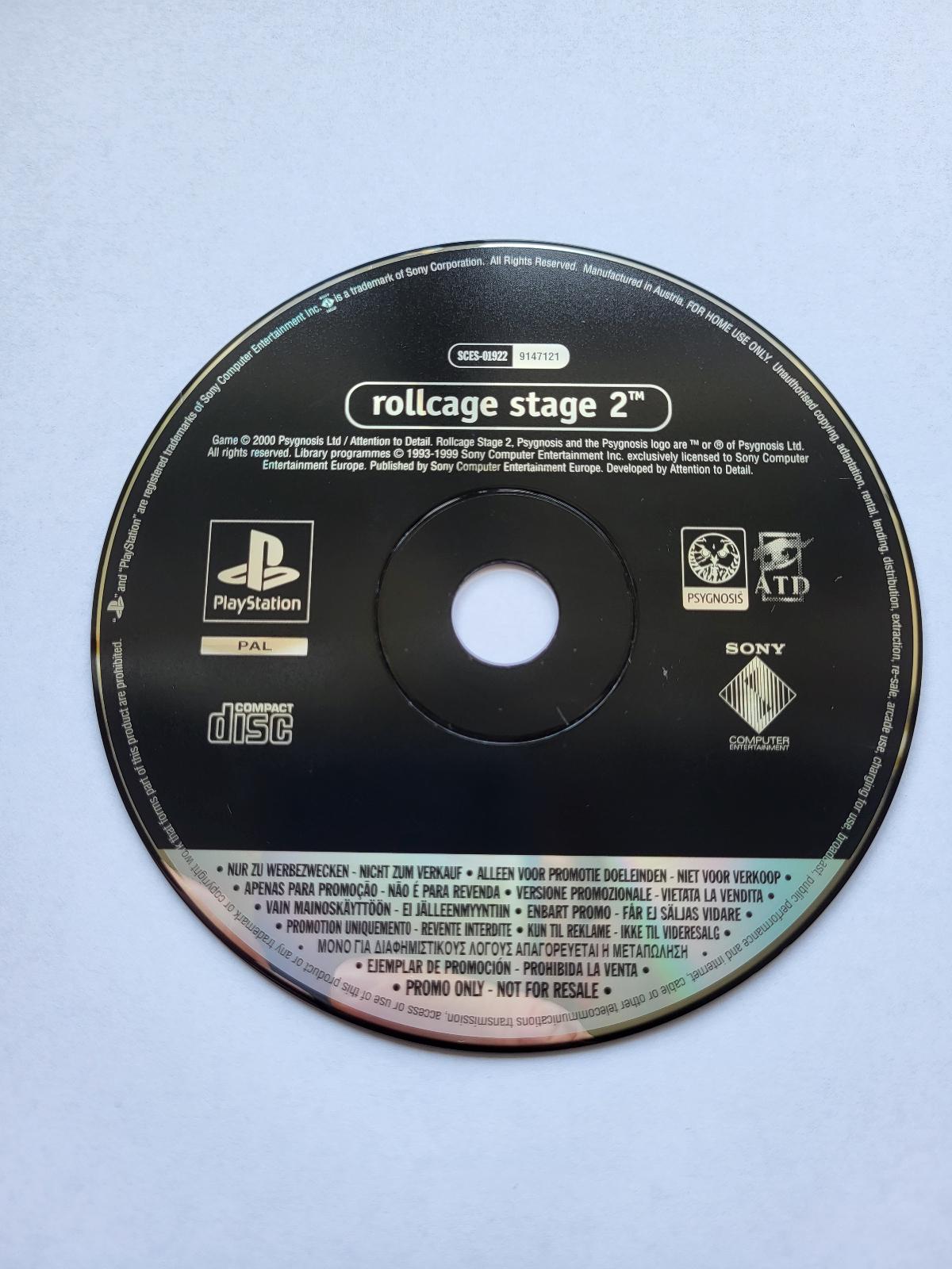 Rollcage Stage 2 [Promo] - PAL Playstation [Import]