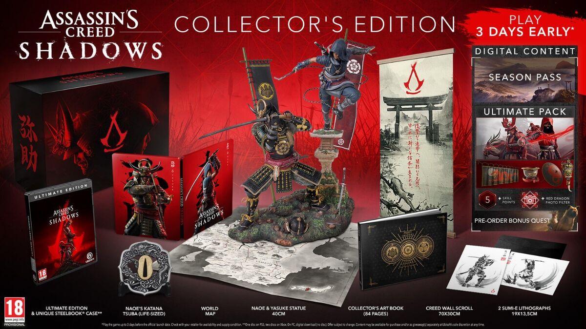 Assassin's Creed Shadows [Collector's Edition] - PAL Playstation 5 [Import]