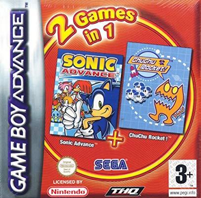 Sonic Advance & ChuChu Rocket - Game Boy
