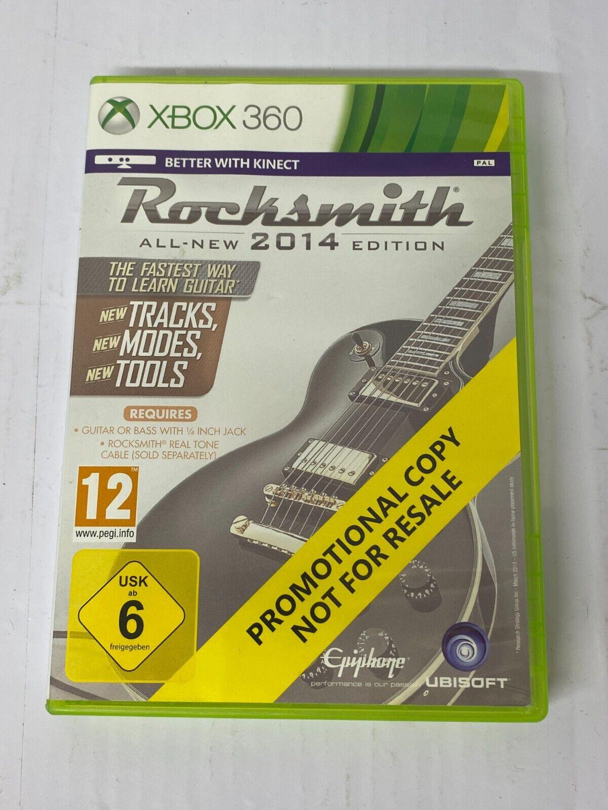 Rocksmith 2014 Edition [Not For Resale] - PAL Xbox 360 [Import]