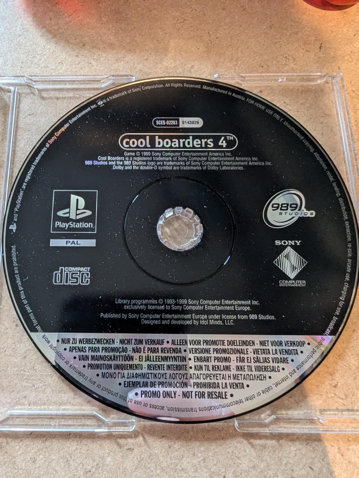 Cool Boarders 4 [Promo Not For Resale] - PAL Playstation [Import]