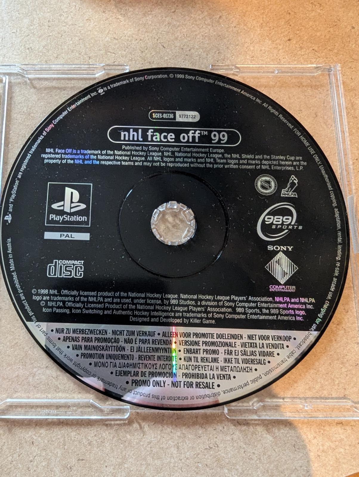 NHL Face Off 99 [Promo Not For Resale] - PAL Playstation [Import]