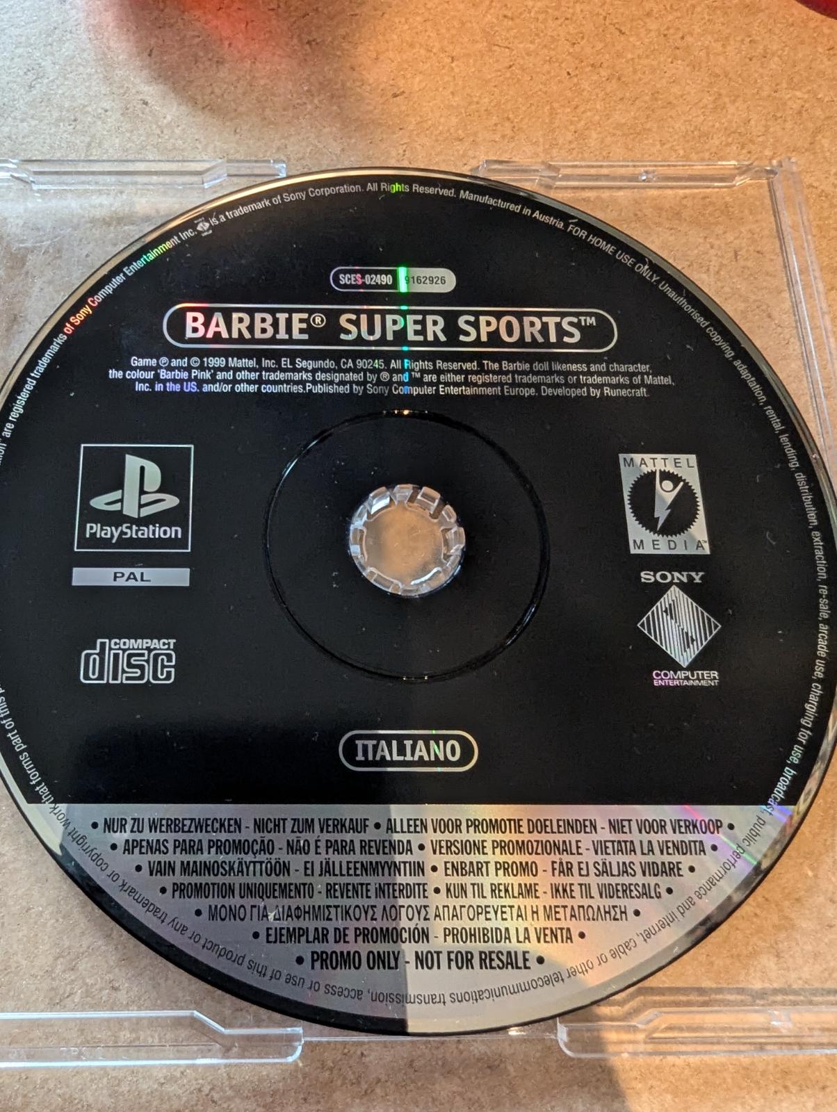Barbie Super Sports [Promo Not For Resale] - PAL Playstation [Import]