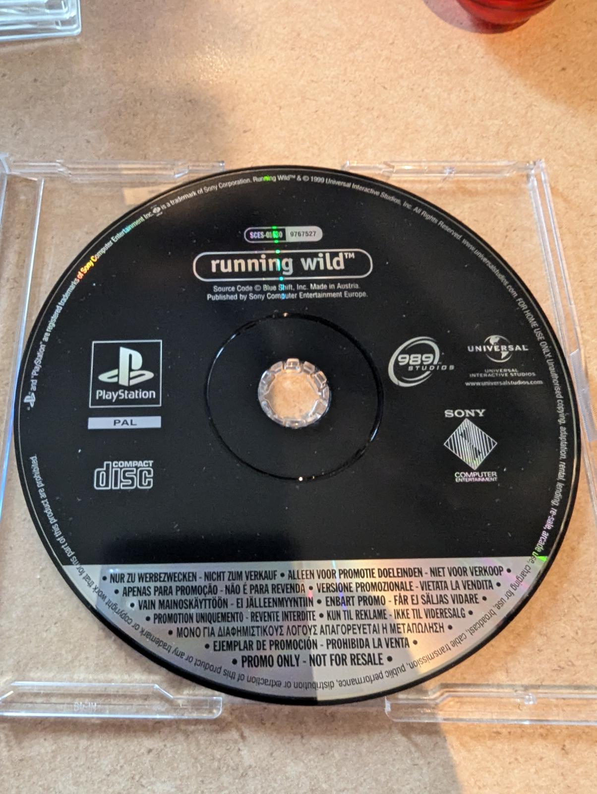 Running Wild [Promo Not For Resale] - PAL Playstation [Import]
