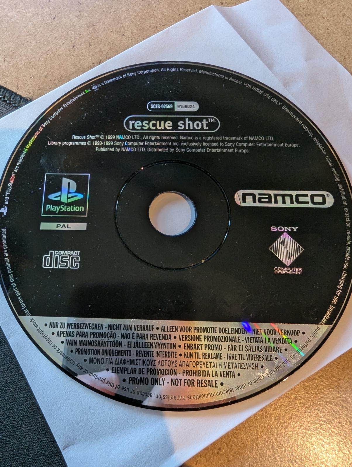 Rescue Shot [Promo Not For Resale] - PAL Playstation [Import]