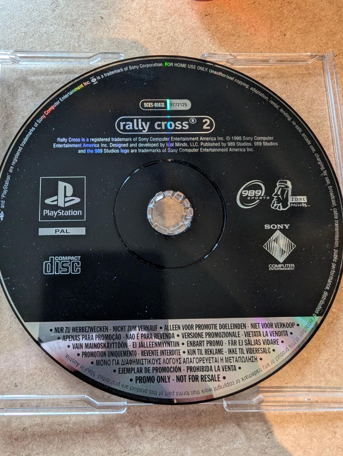 Rally Cross 2 [Promo Not For Resale] - PAL Playstation [Import]