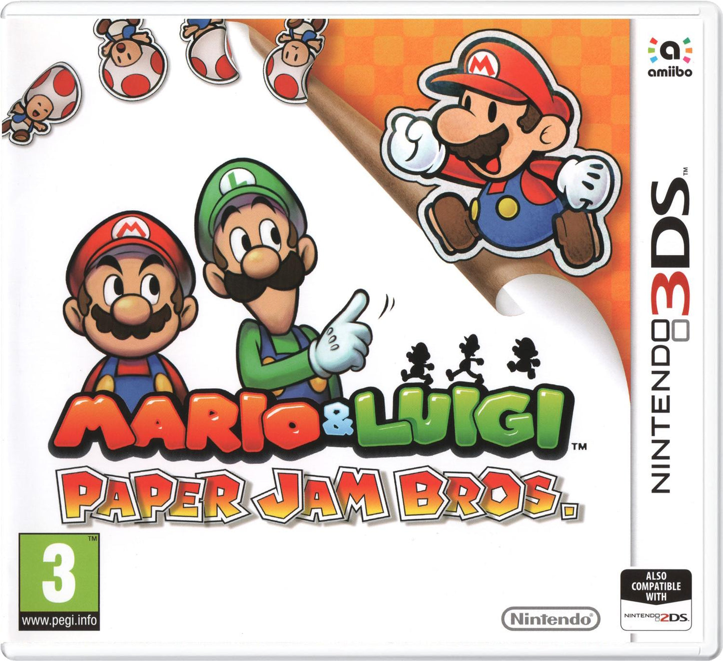 Mario & Luigi: Paper Jam Bros - PAL Nintendo 3DS [Import]