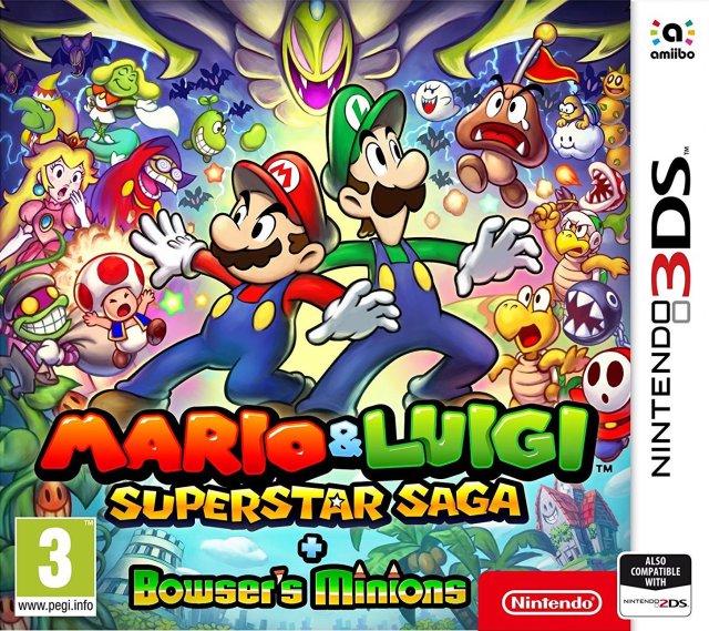 Mario & Luigi: Superstar Saga + Bowser's Minions - PAL Nintendo 3DS [Import]