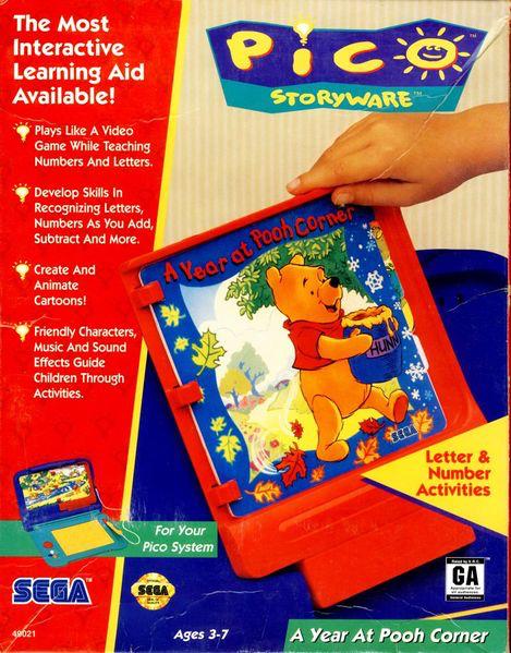 A Year at Pooh Corner - Sega Pico