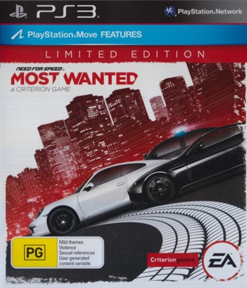 Need for Speed Most Wanted [Limited Edition] - PAL Playstation 3 [Import]