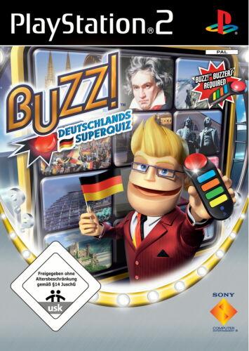 Buzz! Deutschlands Superquiz - PAL Playstation 2 [Import]
