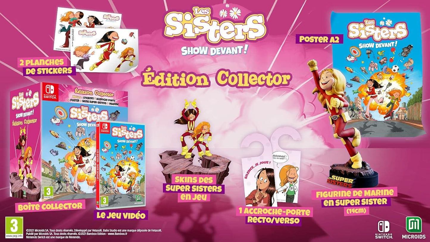 Les Sisters: Show Devant [Collector's Edition] - PAL Nintendo Switch [Import]