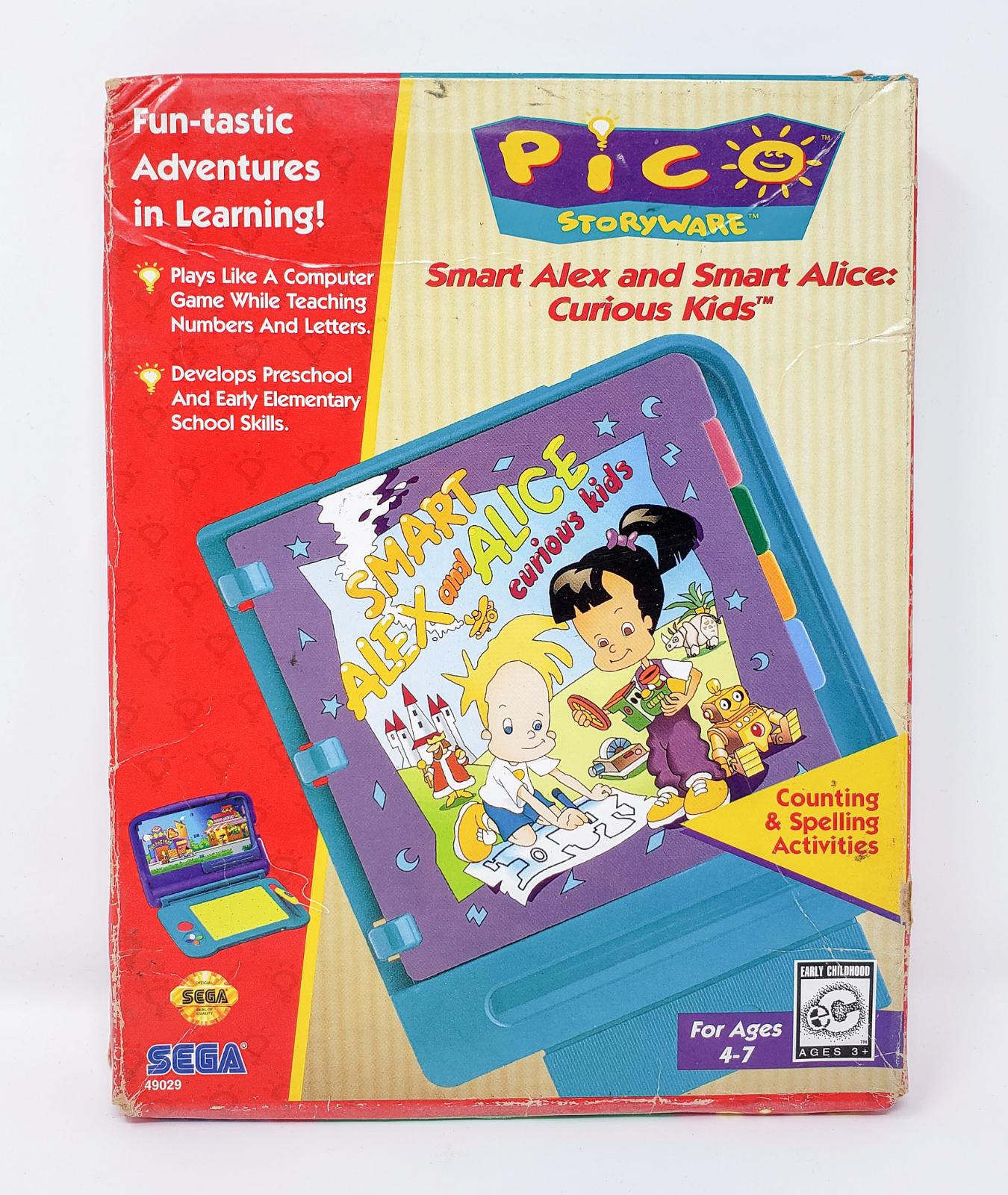 Smart Alex and Smart Alice: Curious Kids - Sega Pico