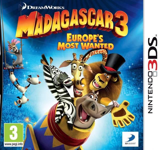 Madagascar 3: Europe's Most Wanted - PAL Nintendo 3DS [Import]