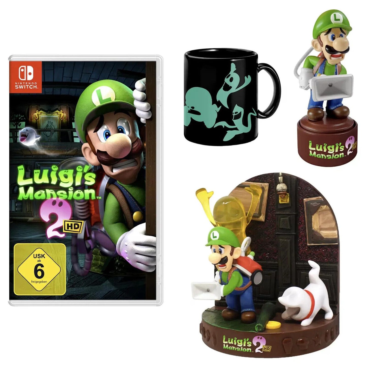 Luigi's Mansion 2 HD [Survival Kit] - PAL Nintendo Switch [Import]