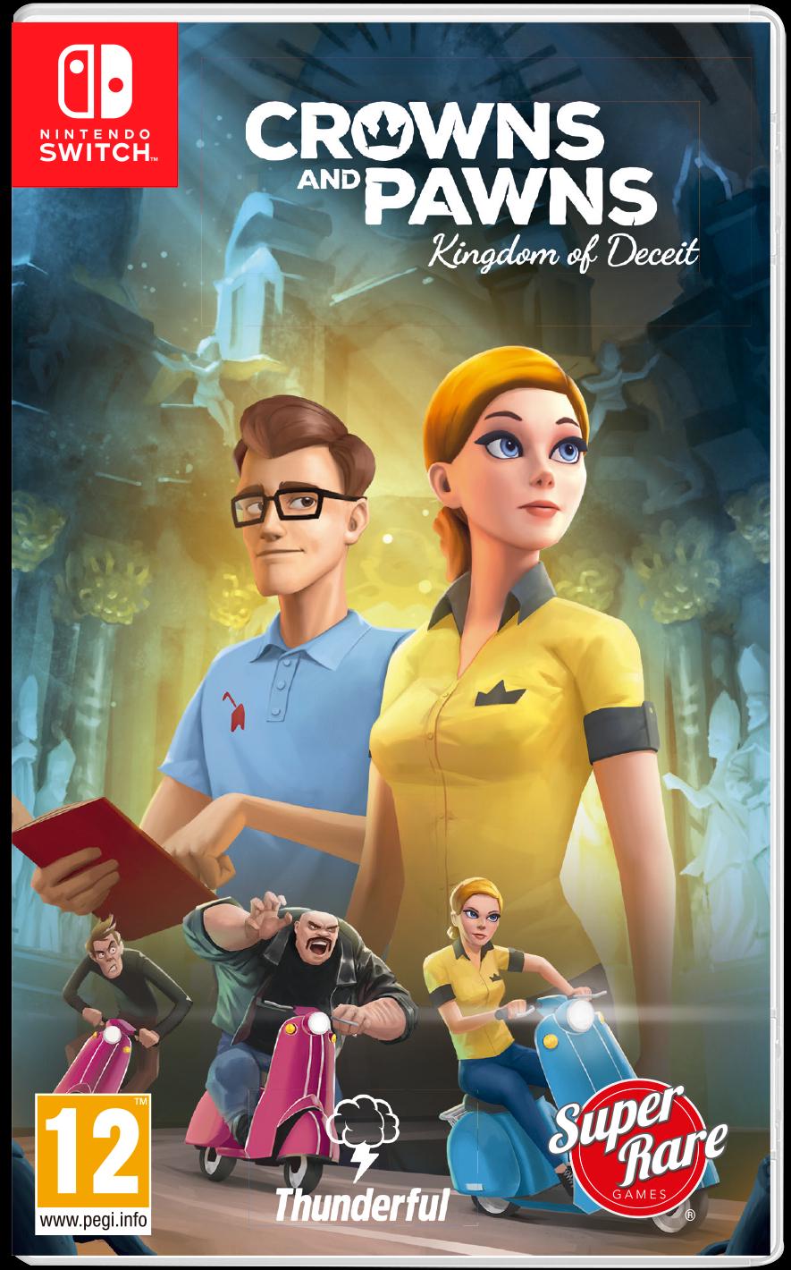 Crowns And Pawns: Kingdom Of Deceit - PAL Nintendo Switch [Import]