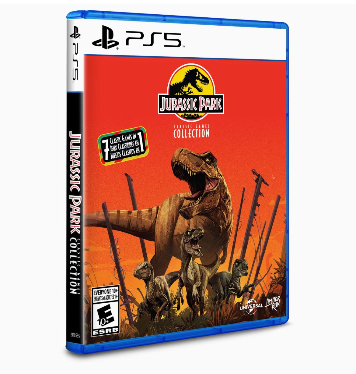 Jurassic Park: Classic Games Collection [Retail Edition] - PlayStation 5