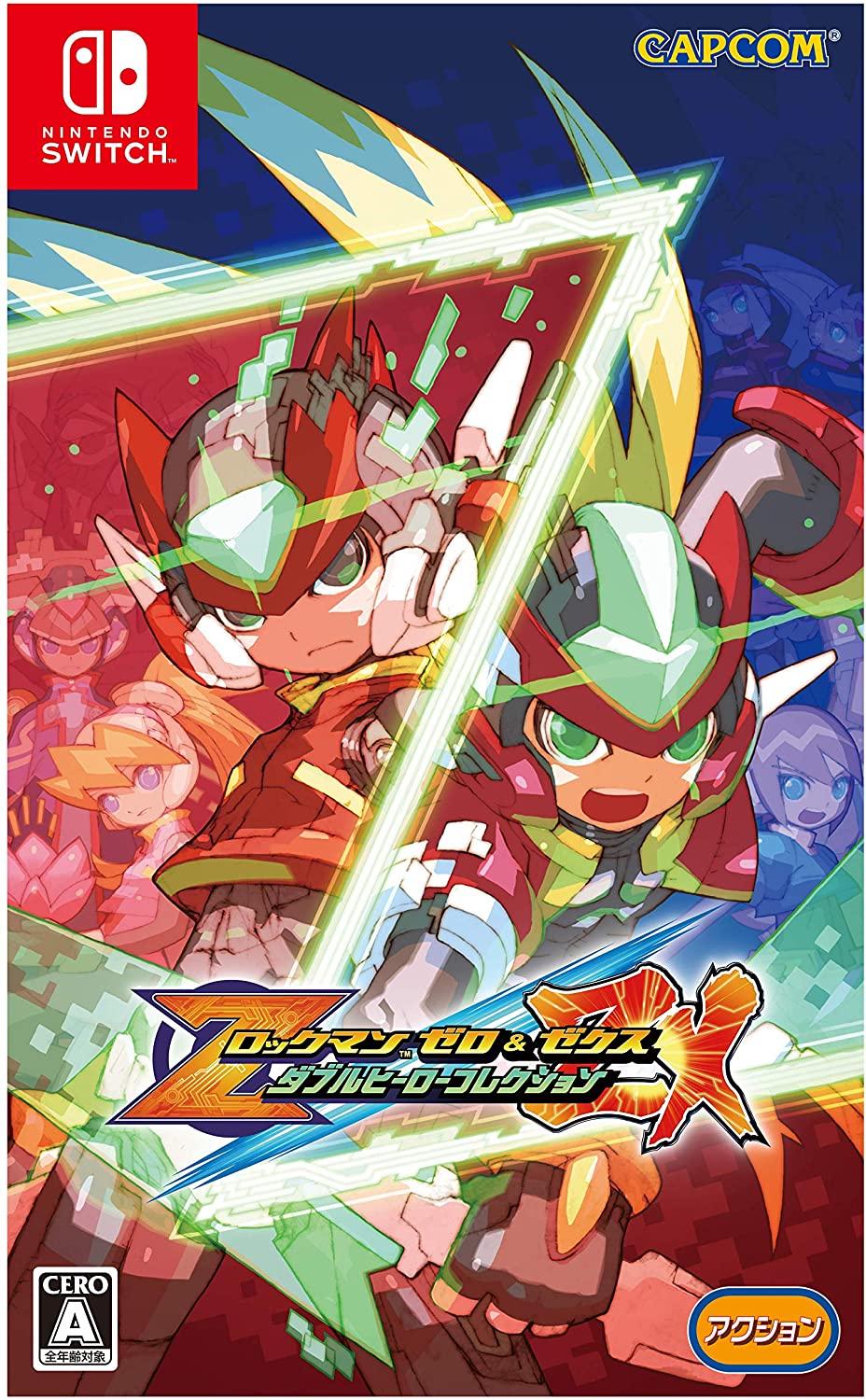 Rockman Zero & ZX Double Hero Collection - JP Nintendo Switch [Import]