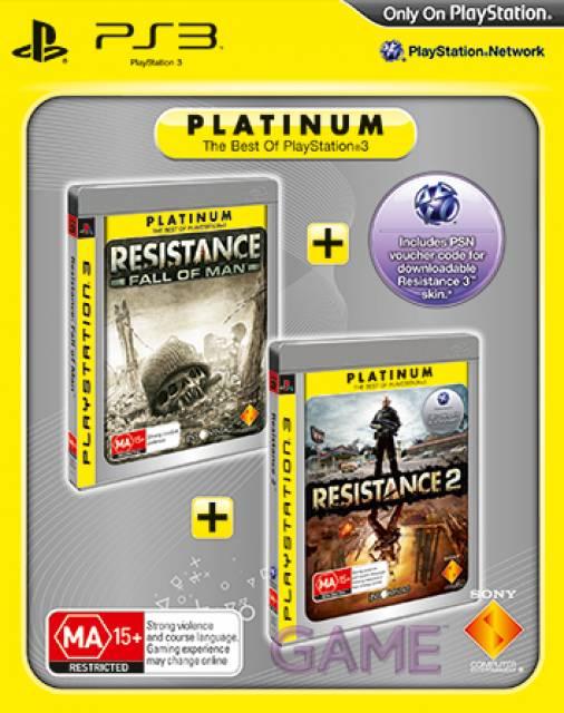 Resistance: Fall of Man & Resistance 2 [Platinum] - PAL Playstation 3 [Import]